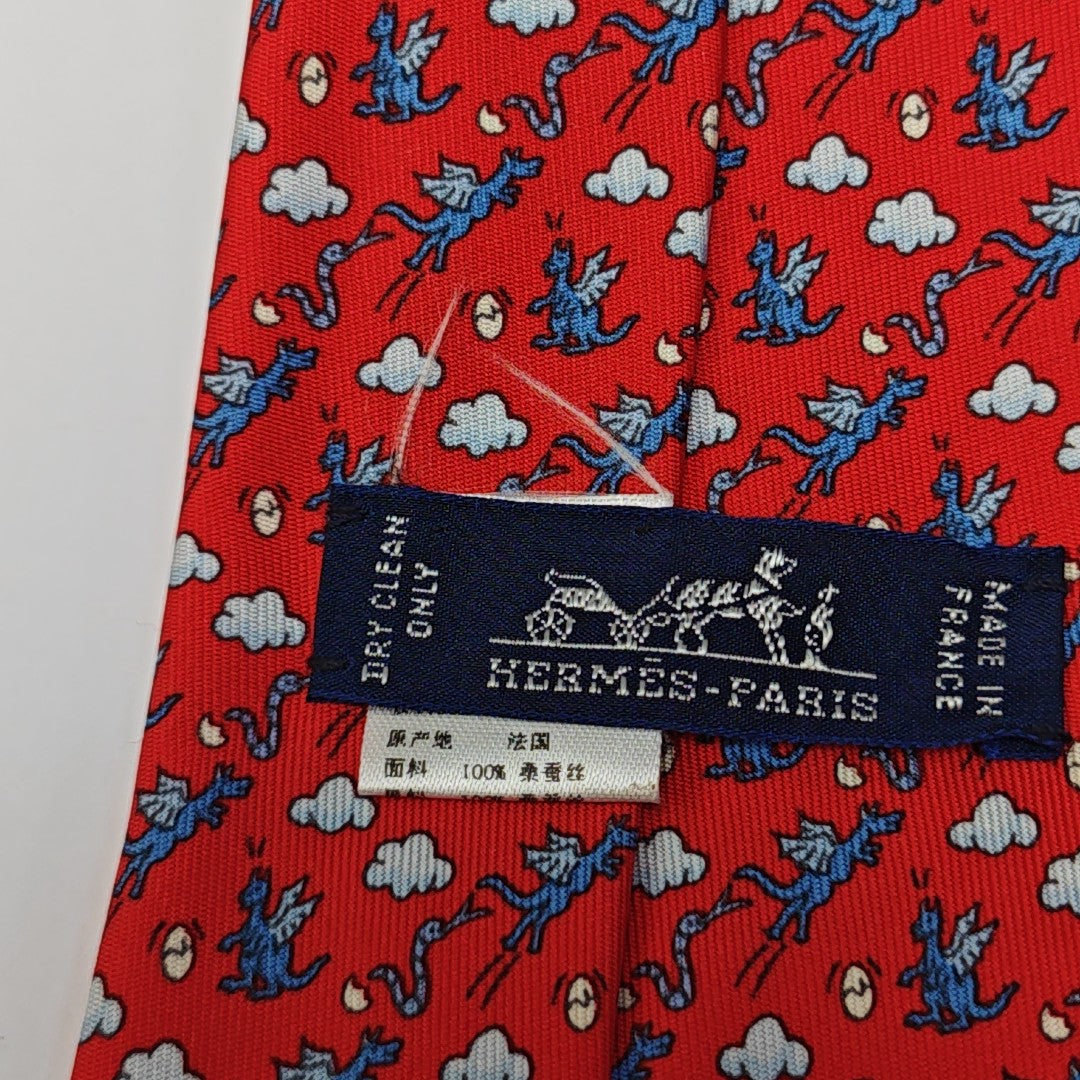 Mulberry Silk Tie Red