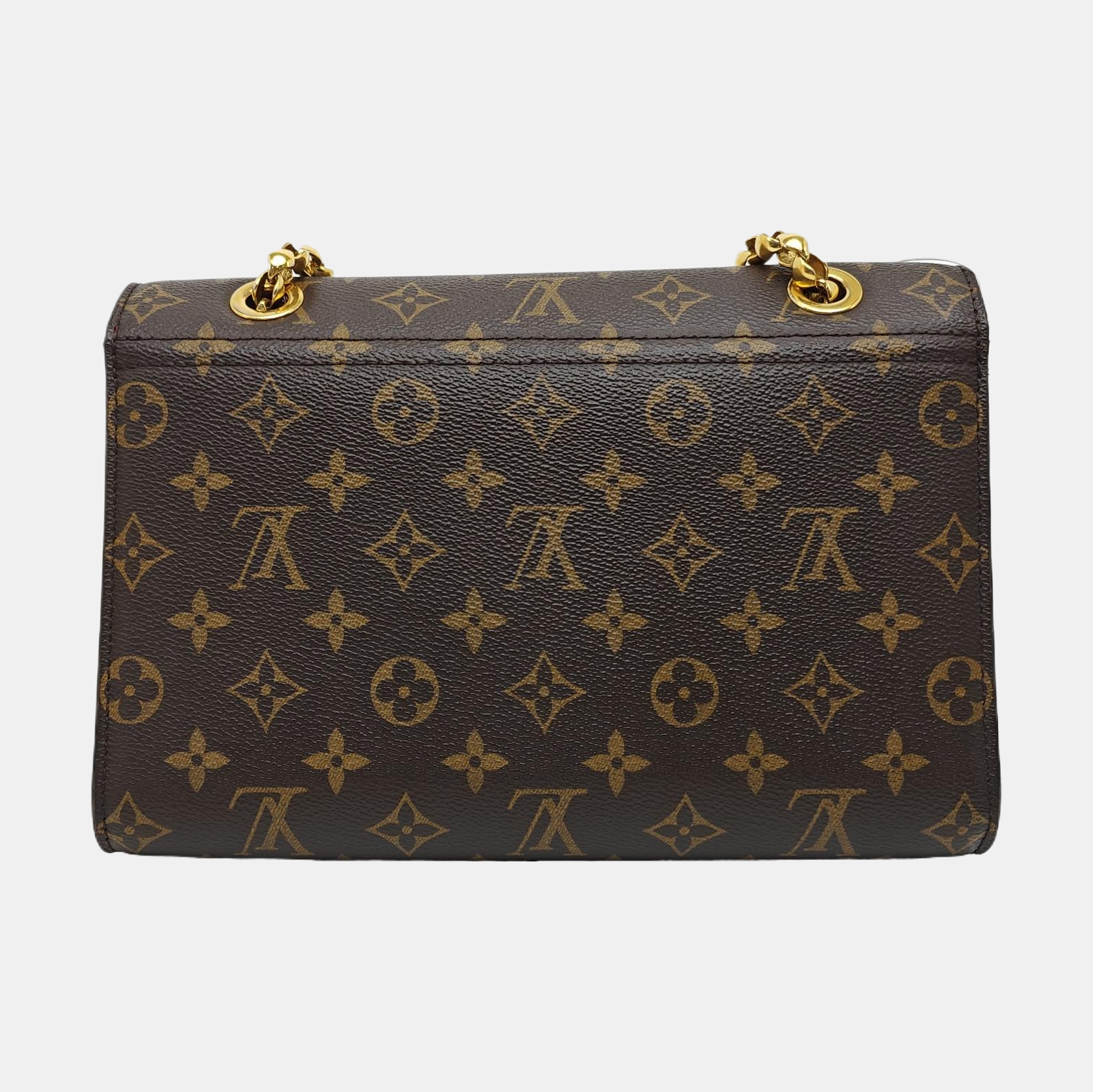 VICTOIRE Monogram Coated Canvas Brown