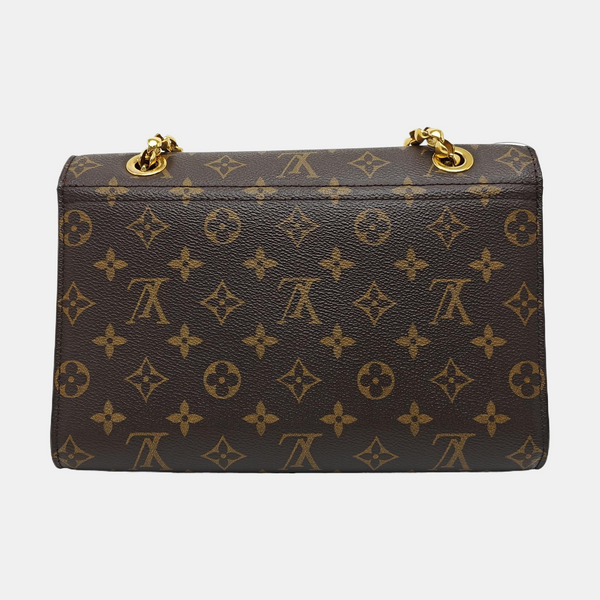 VICTOIRE Monogram Coated Canvas Brown