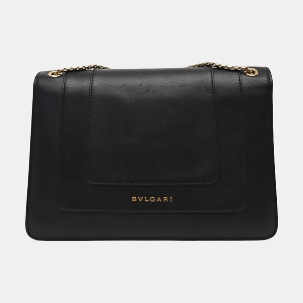 SERPENTI FOREVER Medium Quilted Calfskin Black