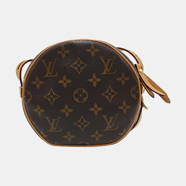 BOITE CHAPEAU PM Monogram Coated Canvas Brown