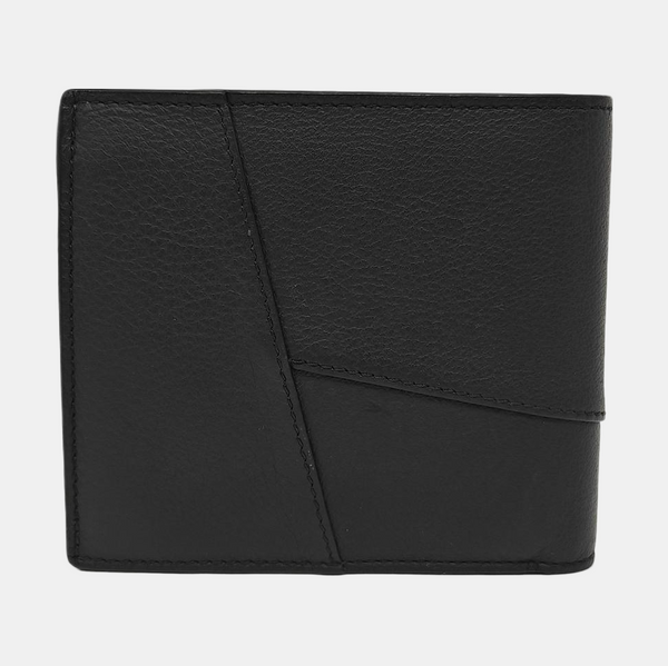 Puzzle Calfskin Black Wallet