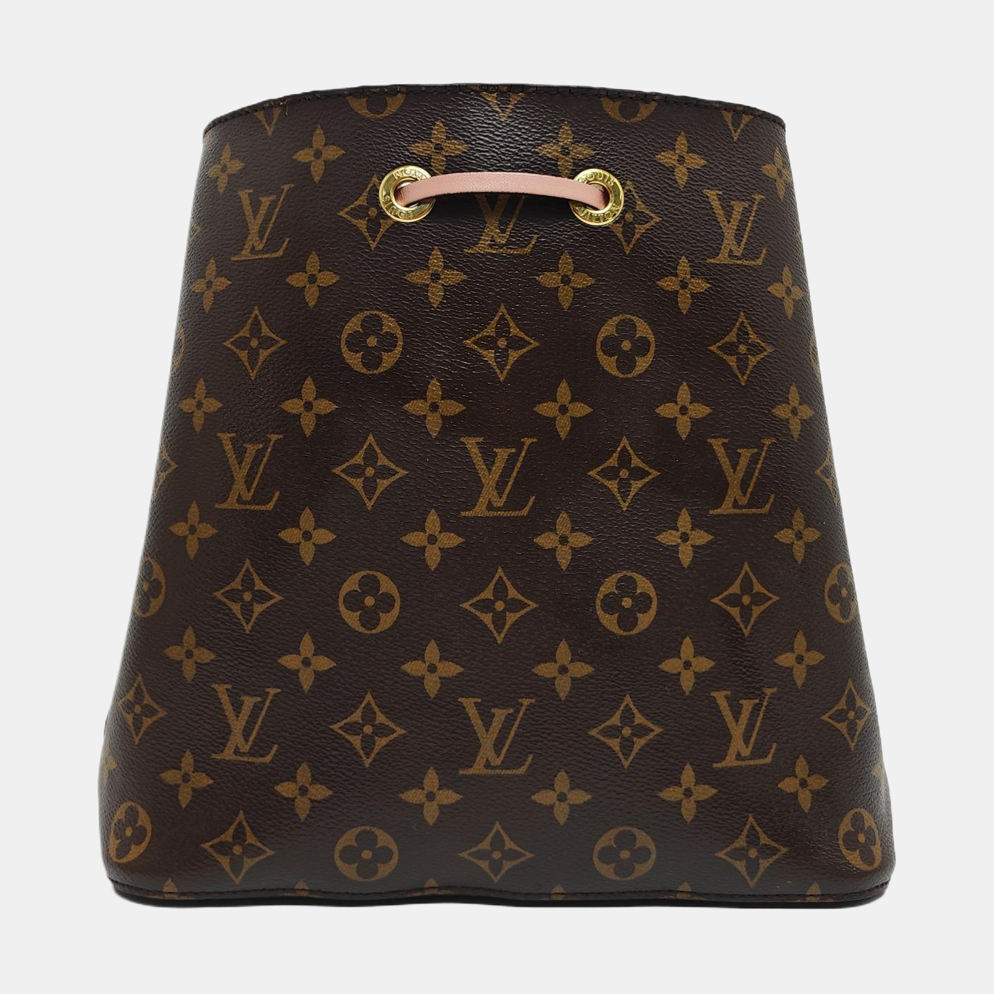 NÉONOÉ MM Monogram Coated Canvas Brown