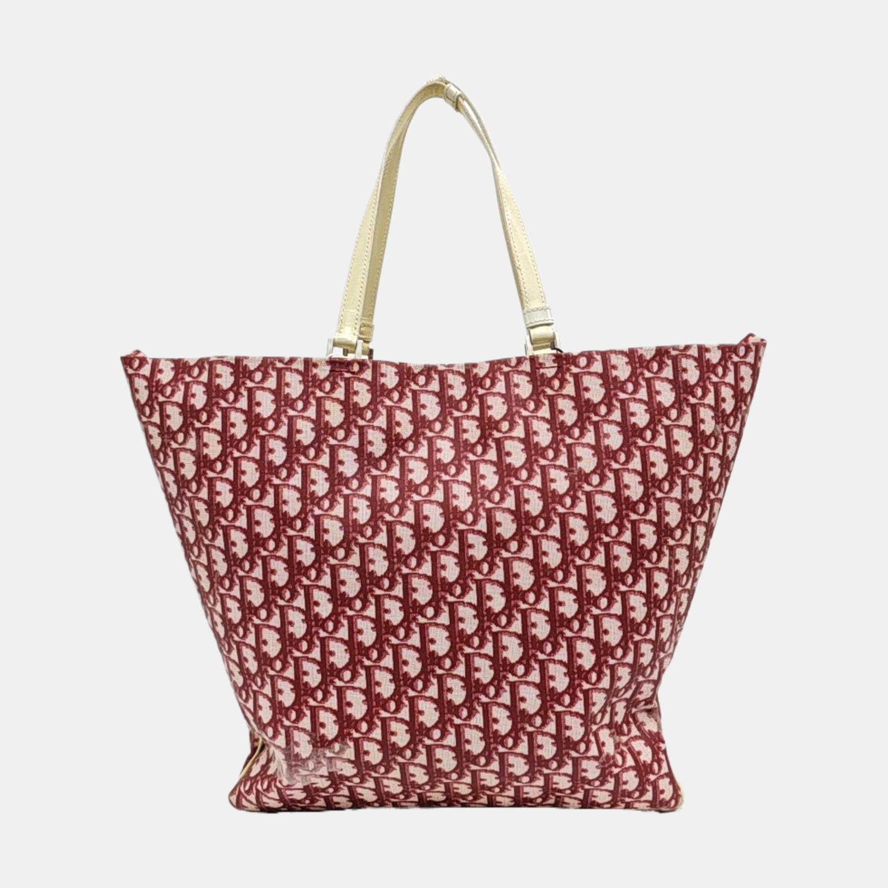 Oblique Coated Canvas Red