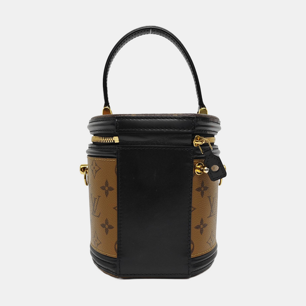CANNES PM Monogram Coated Canvas Brown