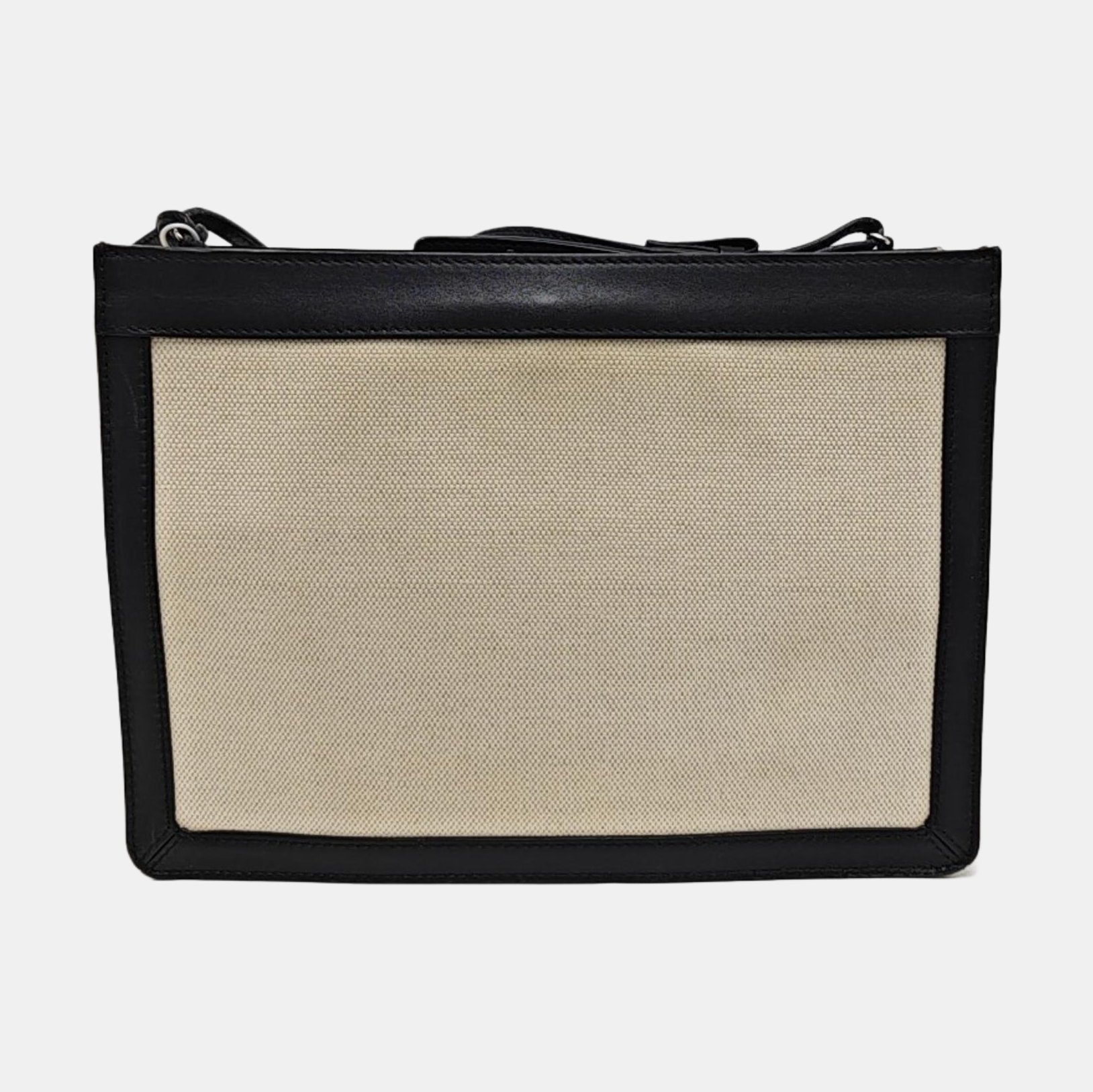 Pochette Canvas White