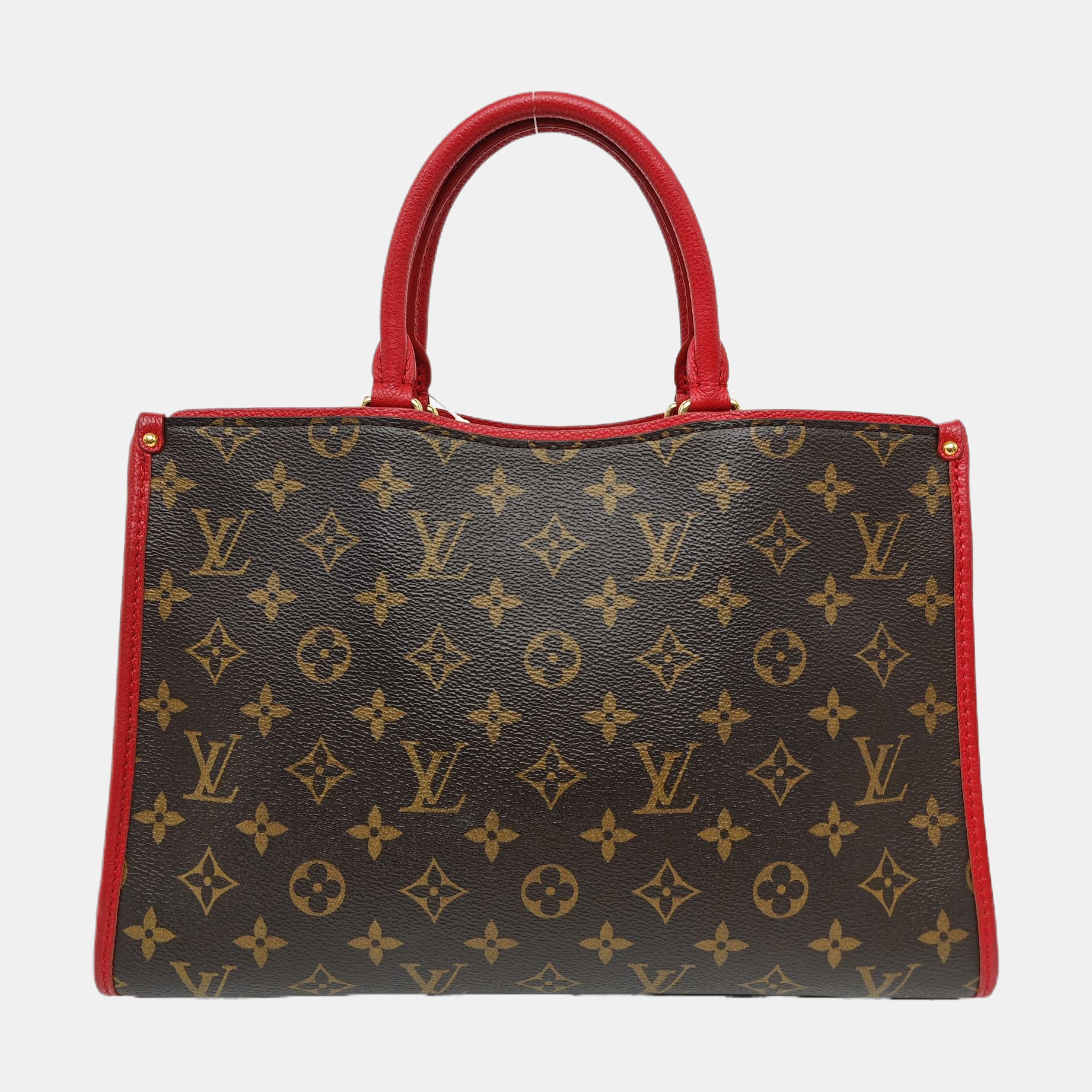 POPINCOURT PM Monogram Coated Canvas Brown