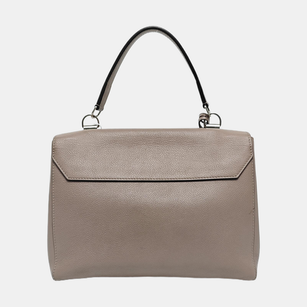Authenticated pre-owned  LOCKME Calfskin Gray - Shoulder Bag at Looply