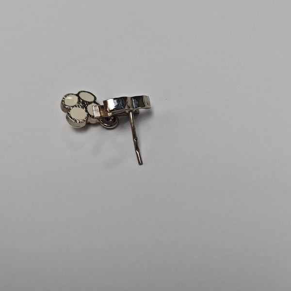 Metal Silver Earrings