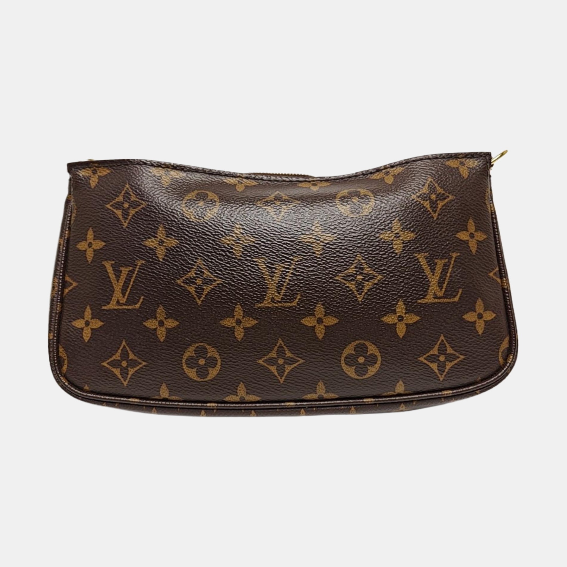 MULTI Monogram Coated Canvas Brown