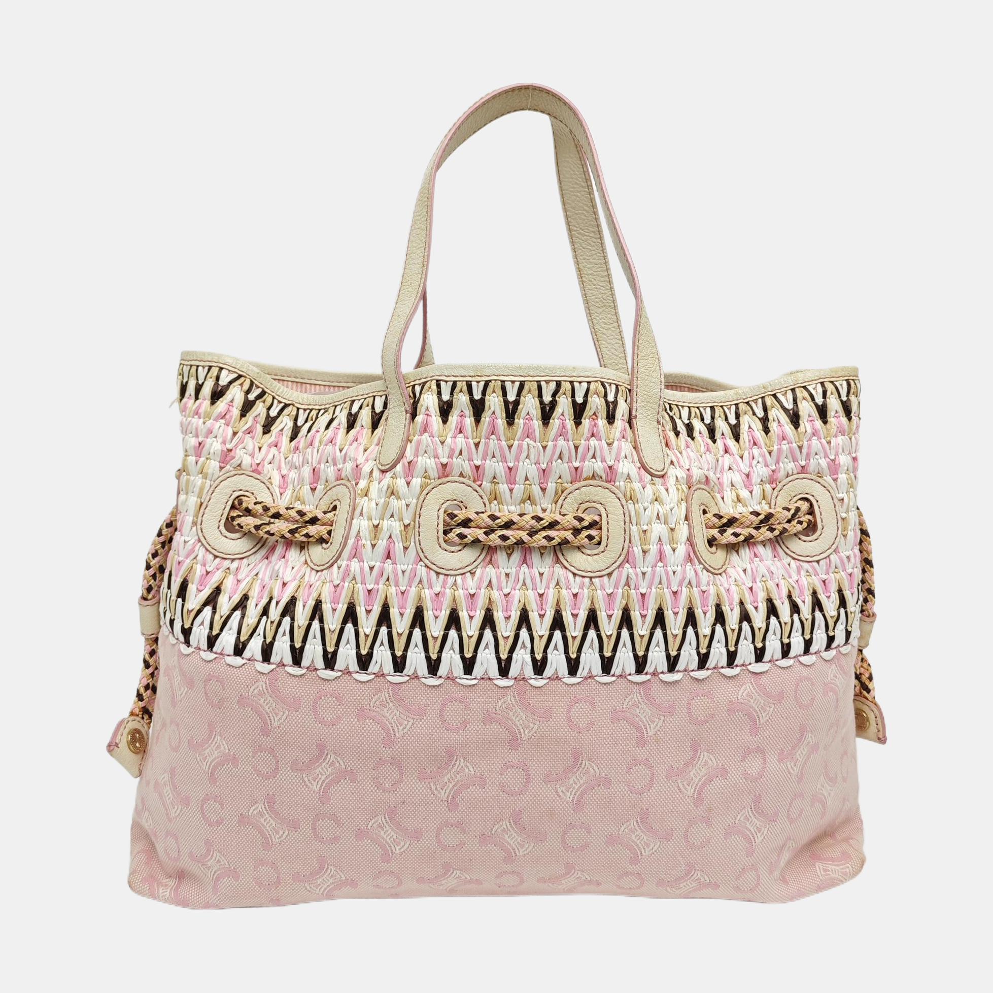 Canvas Tote Bag Pink