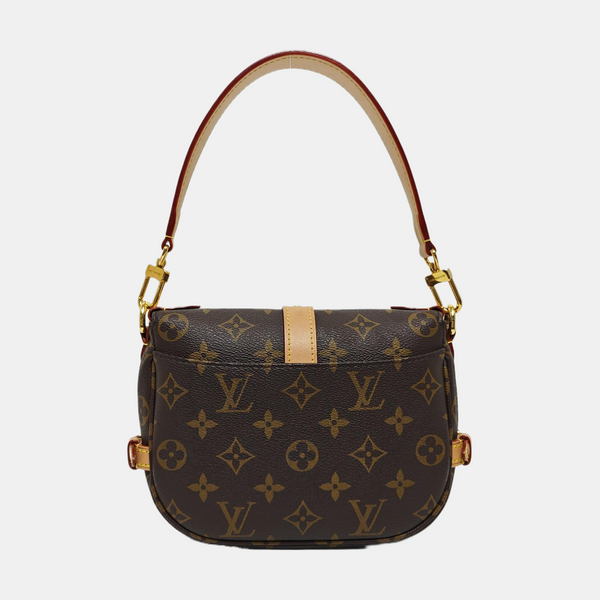 SAUMUR BB Monogram Coated Canvas Brown