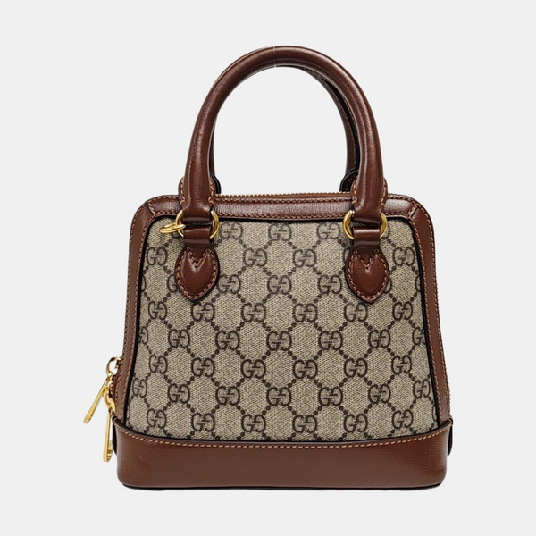 Horsebit 1955 Mini Coated Canvas Beige