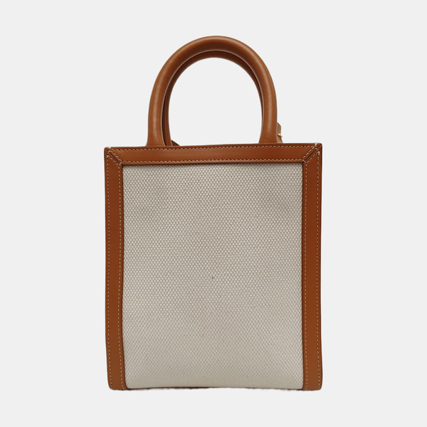 CABAS CELINE Mini Canvas White