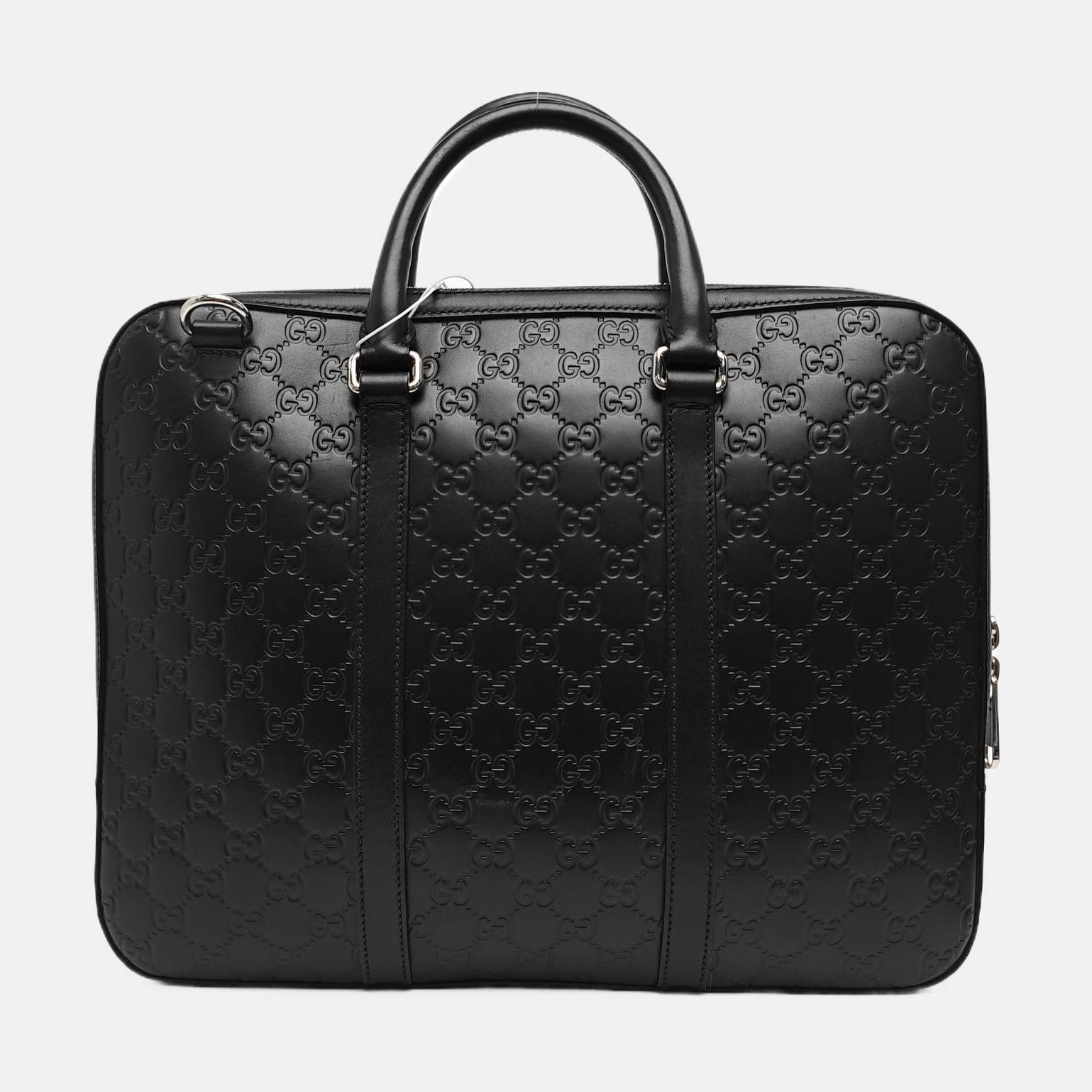 Signature Monogram Calfskin Black
