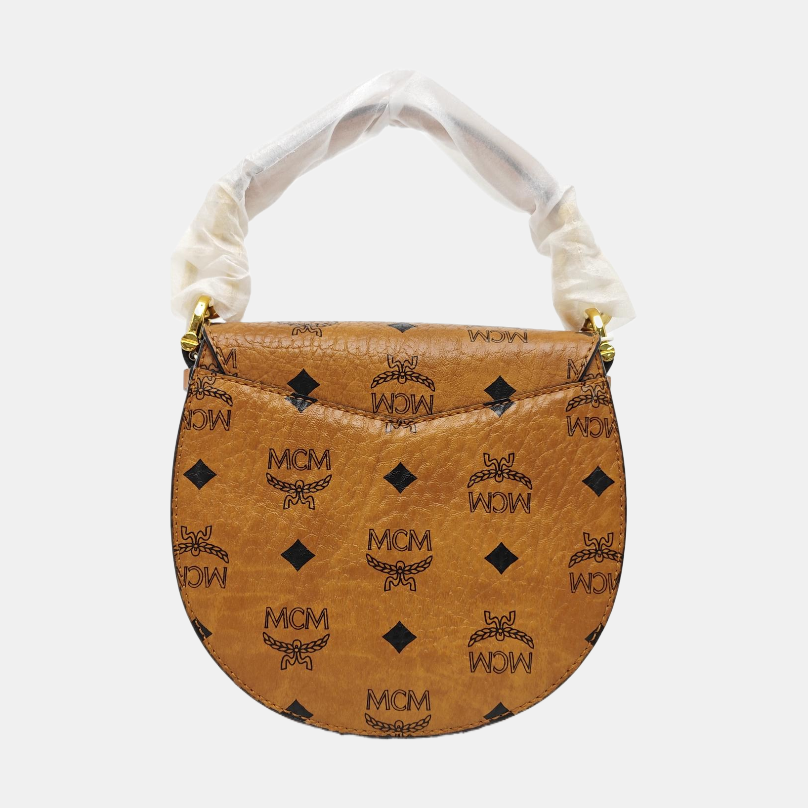 PATRICIA Mini Monogram Coated Canvas Brown