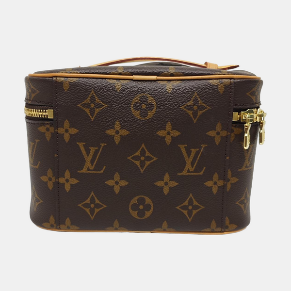 NICE Mini Monogram Coated Canvas Brown
