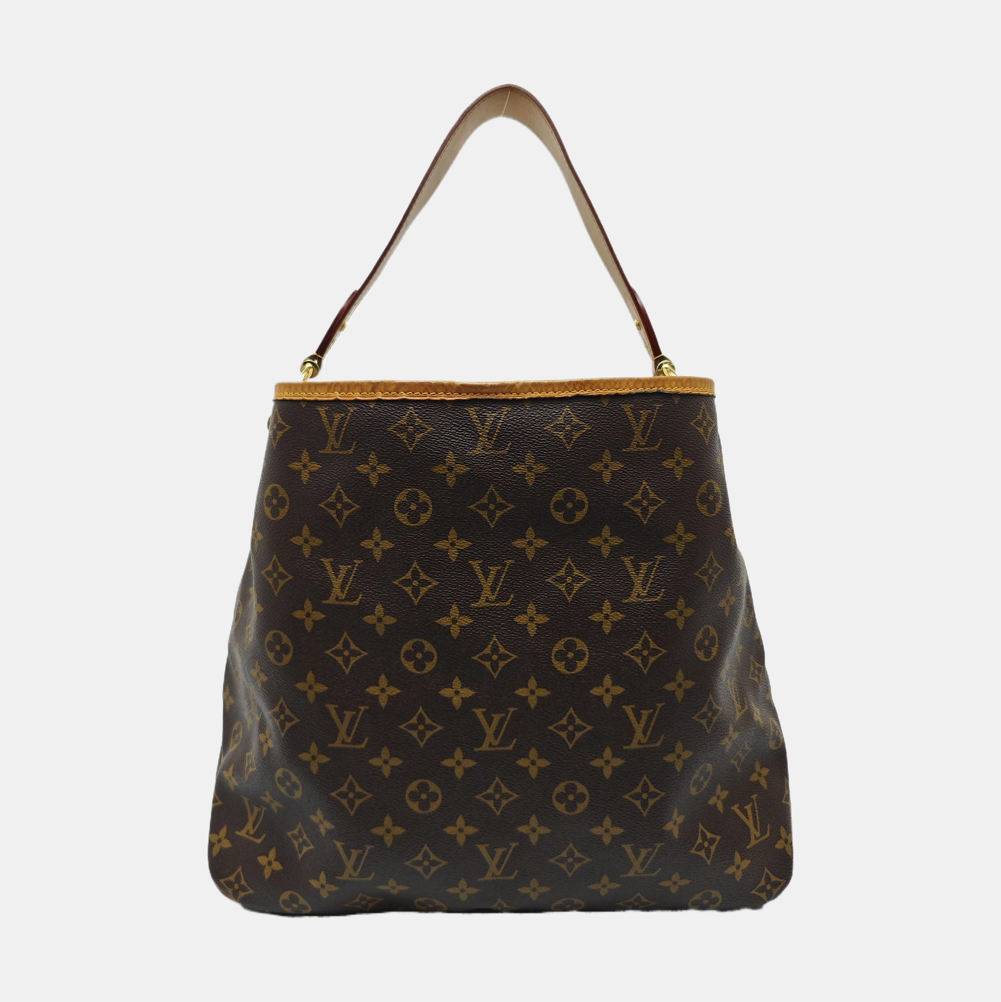 DELIGHTFUL Monogram Coated Canvas Brown