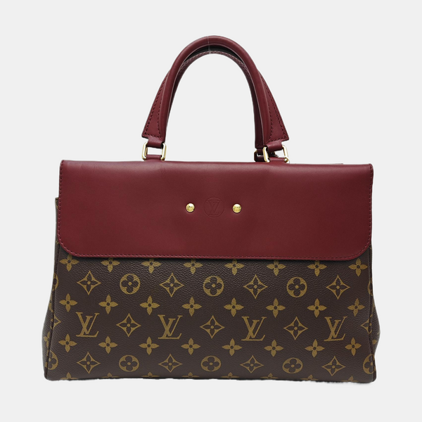 VÉNUS Monogram Coated Canvas Brown
