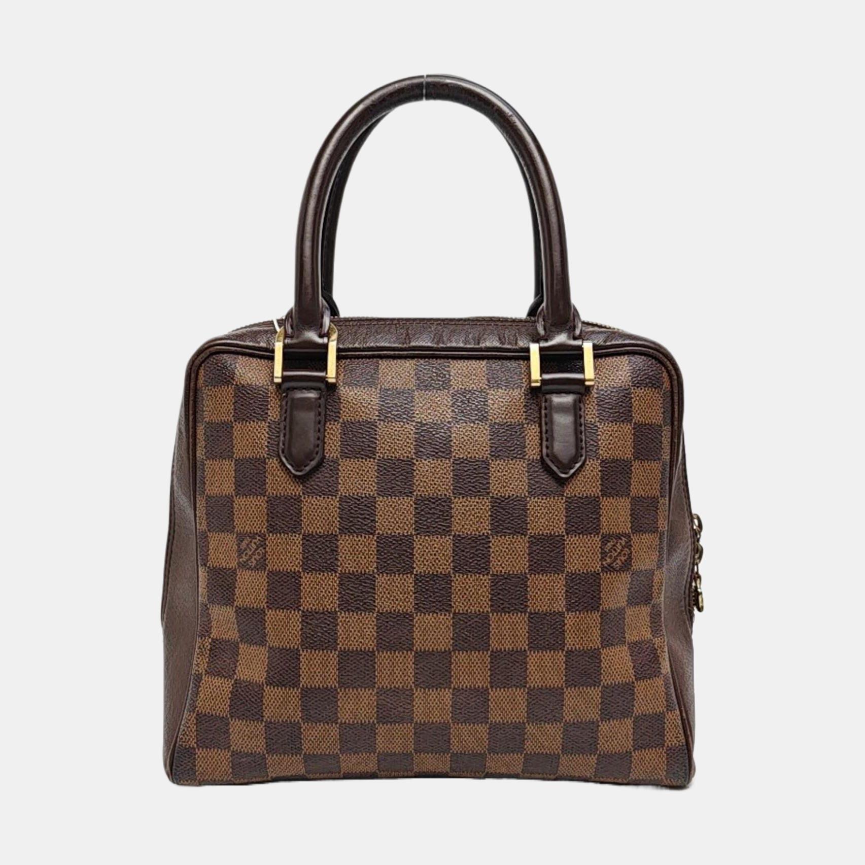 BRERA Damier Ebene Coated Canvas Brown