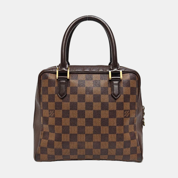 BRERA Damier Ebene Coated Canvas Brown