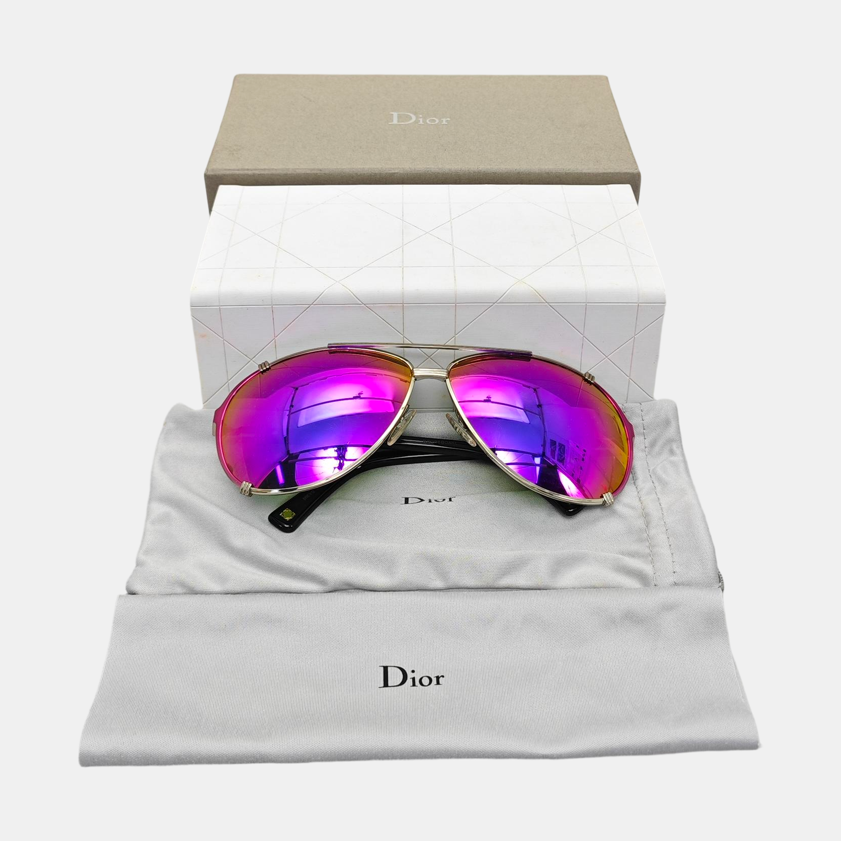 Synthetic Sunglasses Green