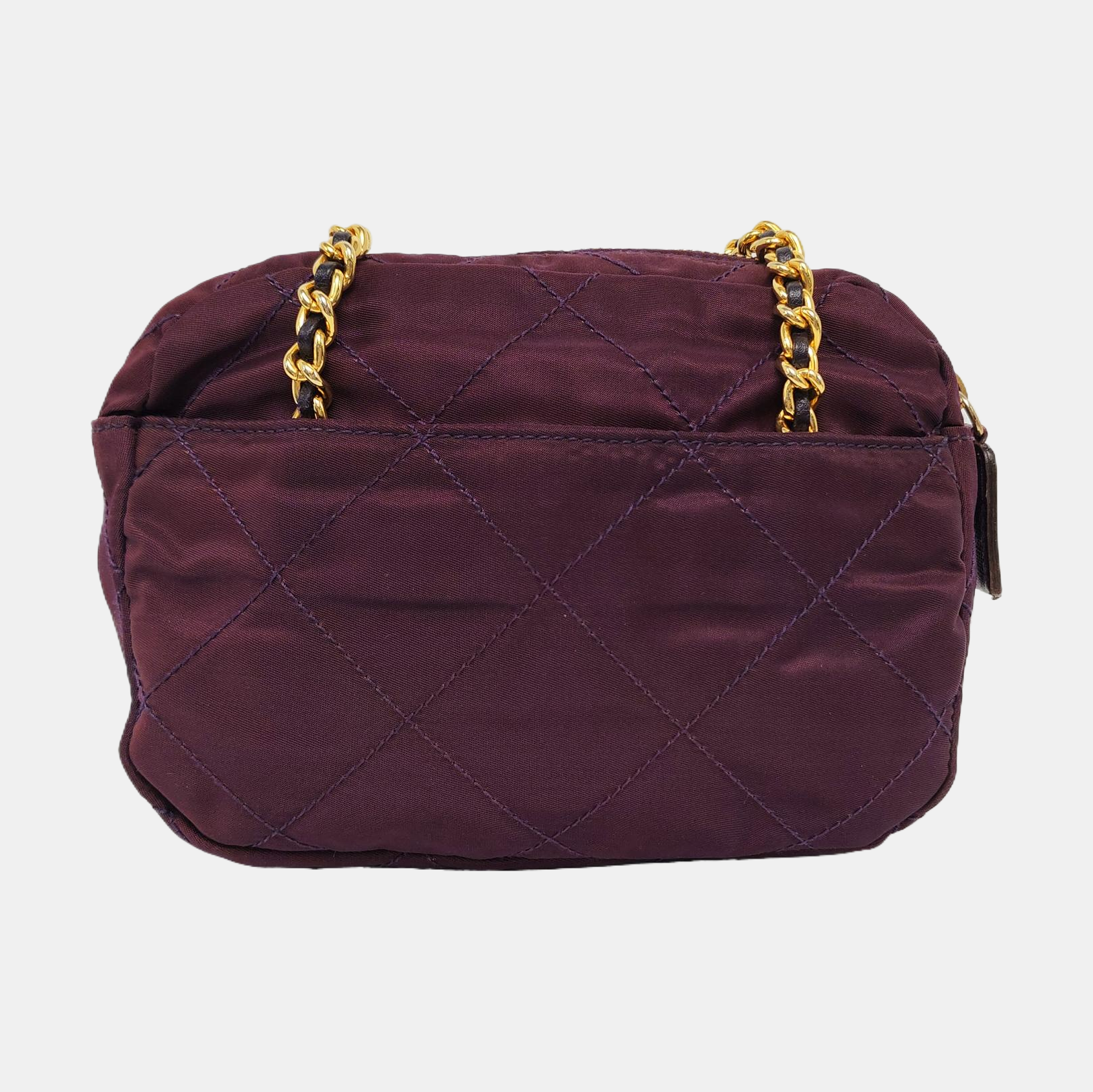 Quilted Nylon Purple