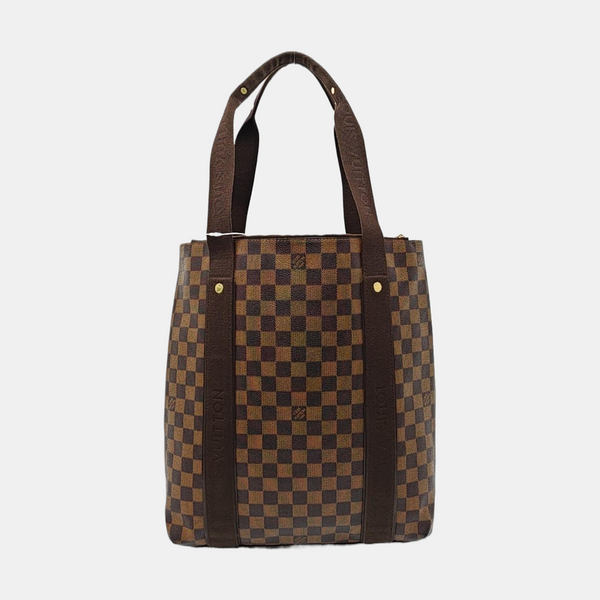 VINTAGE BEAUBOURG Damier Ebene Coated Canvas Brown