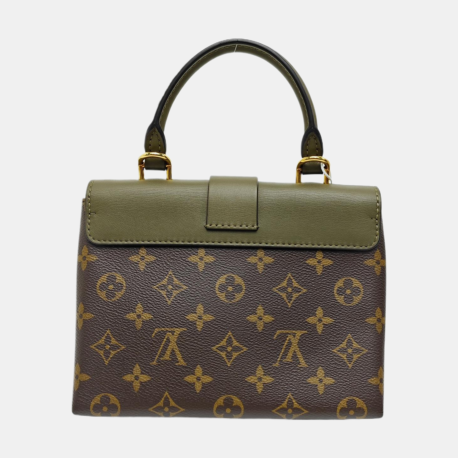 LOCKY BB Monogram Calfskin Green