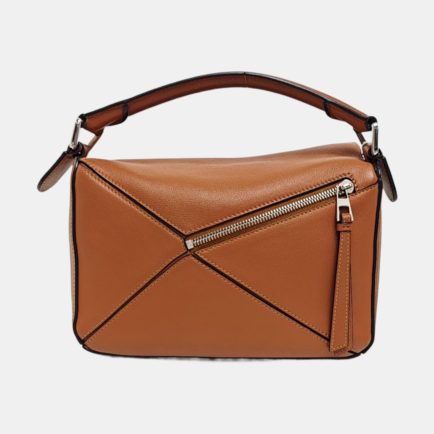 Puzzle Small Calfskin Brown