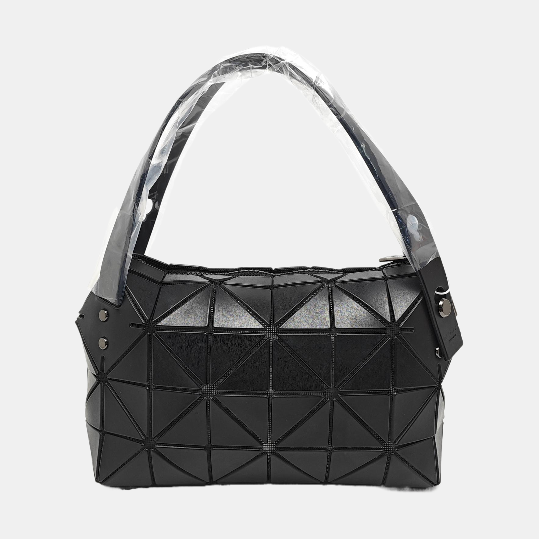 Special Material Top Handle Bag Black