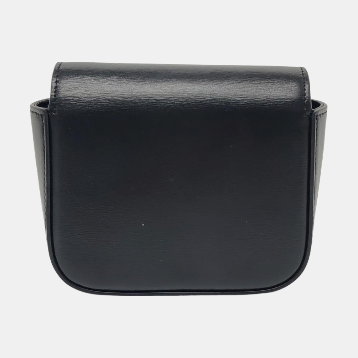 Authenticated pre-owned  TRIOMPHE Mini Calfskin Black - Shoulder Bag at Looply