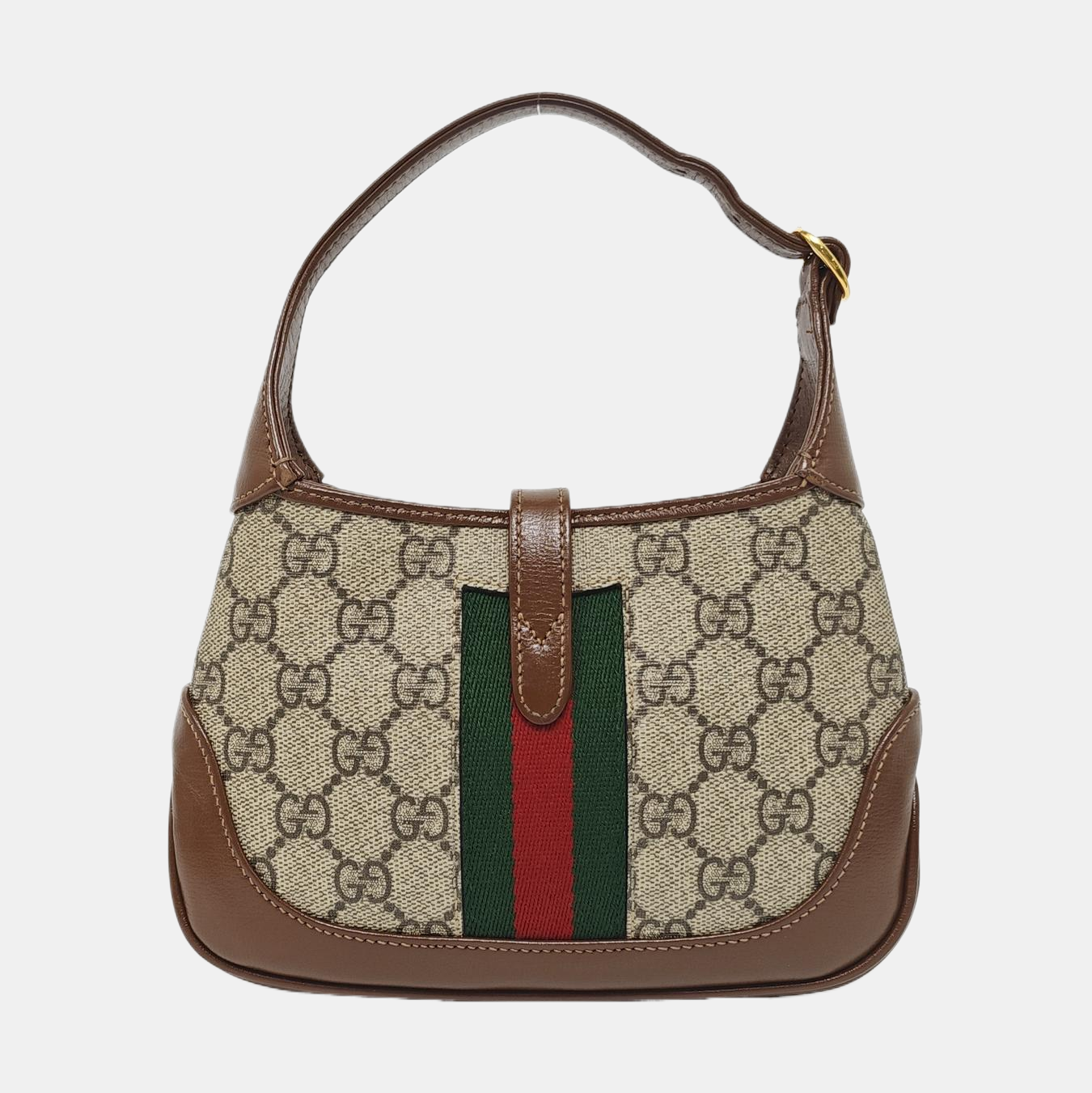 Jackie 1961 Mini Monogram Coated Canvas Beige