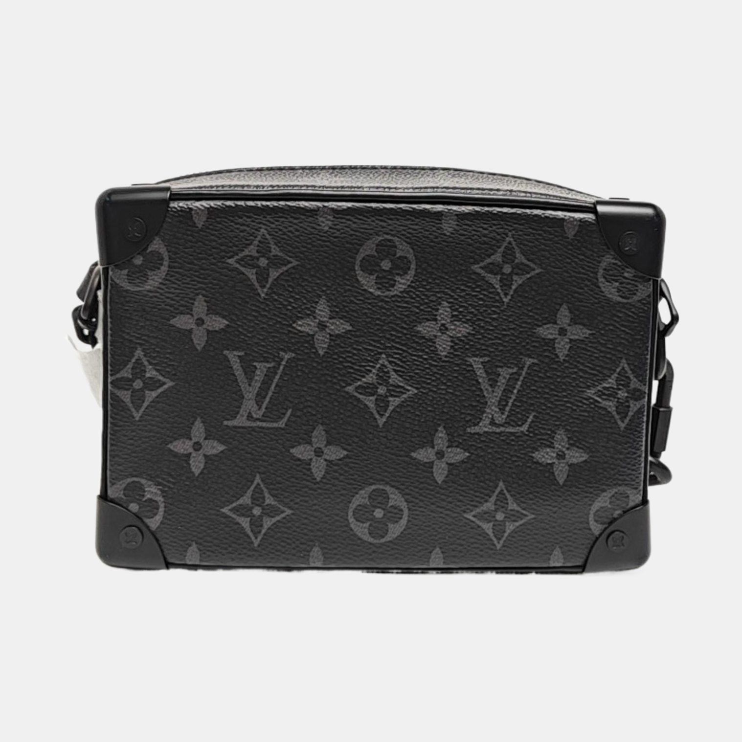 SOFT TRUNK Mini Monogram Coated Canvas Black