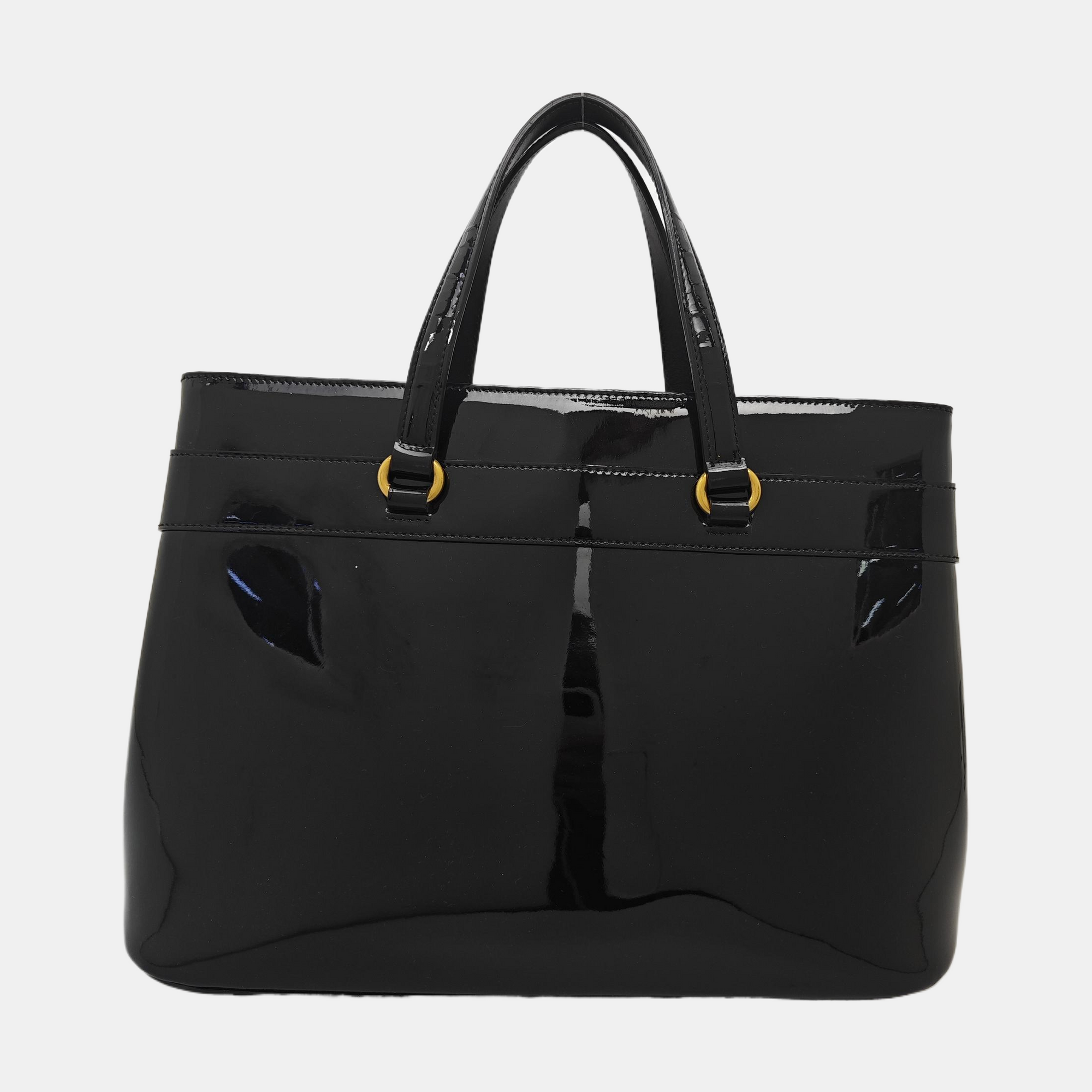 Horsebit 1955 Medium Patent Leather Black