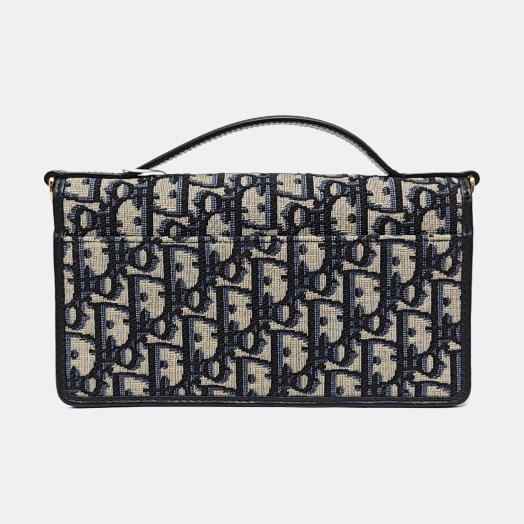 30 Montaigne Mini Oblique Canvas Beige