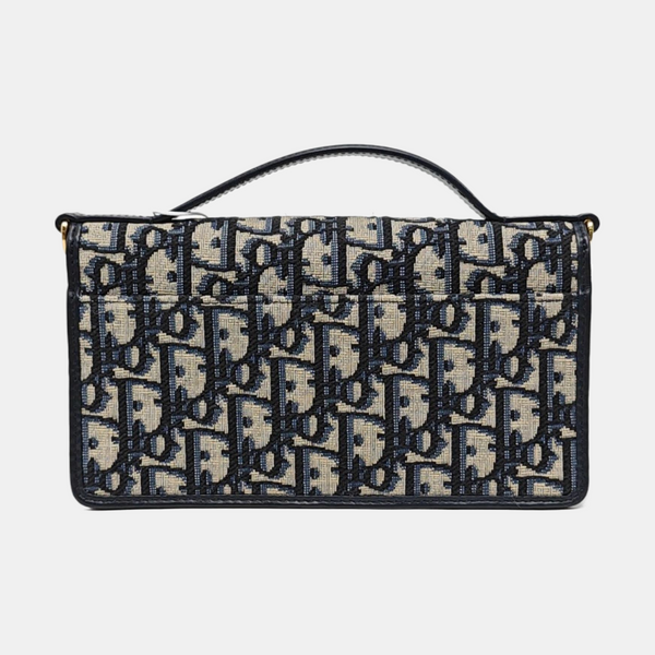 30 Montaigne Mini Oblique Canvas Beige