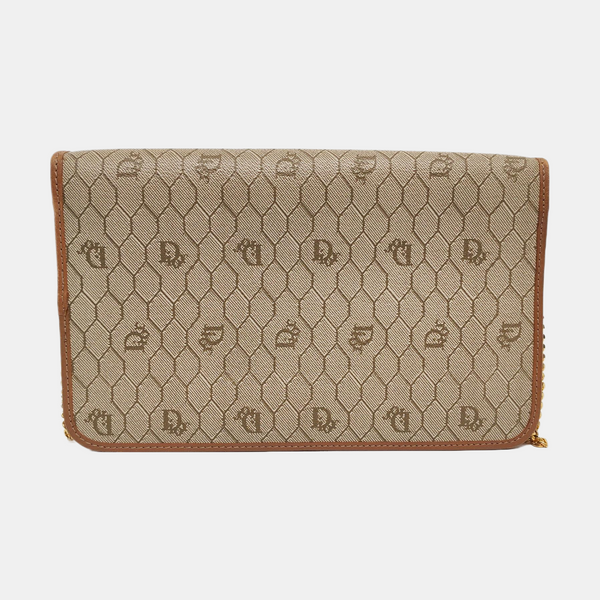 Vintage Honeycomb Coated Canvas Brown