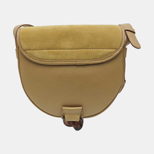 Leather Shoulder Bag Brown