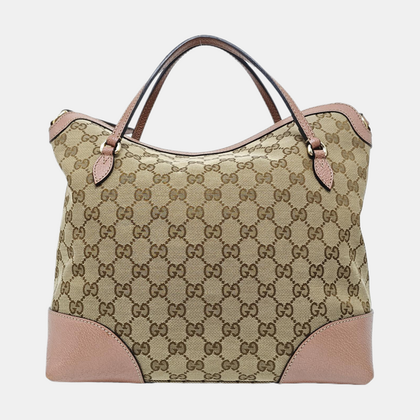 Jockey Monogram Canvas Beige