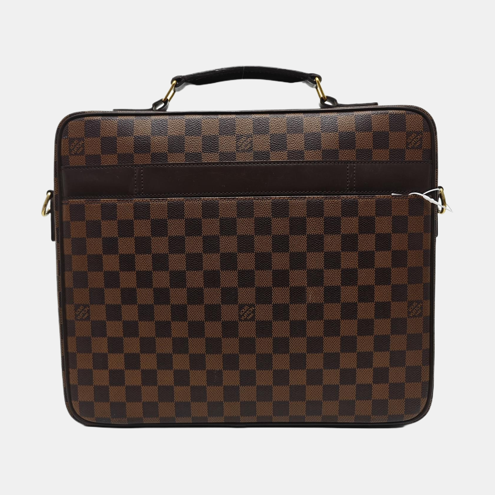 SABANA Damier Ebene Coated Canvas Brown