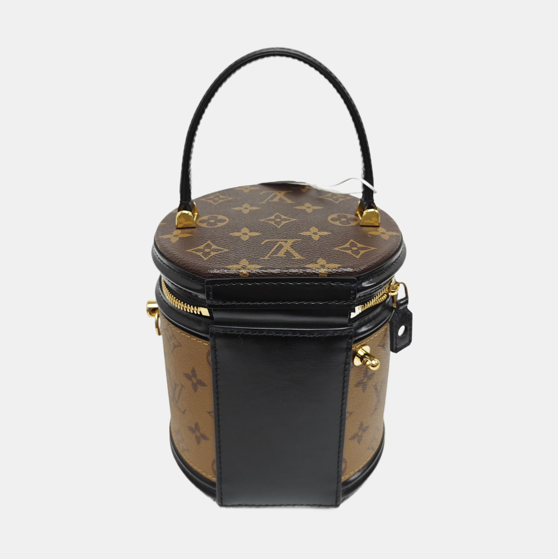 CANNES PM Monogram Coated Canvas Brown