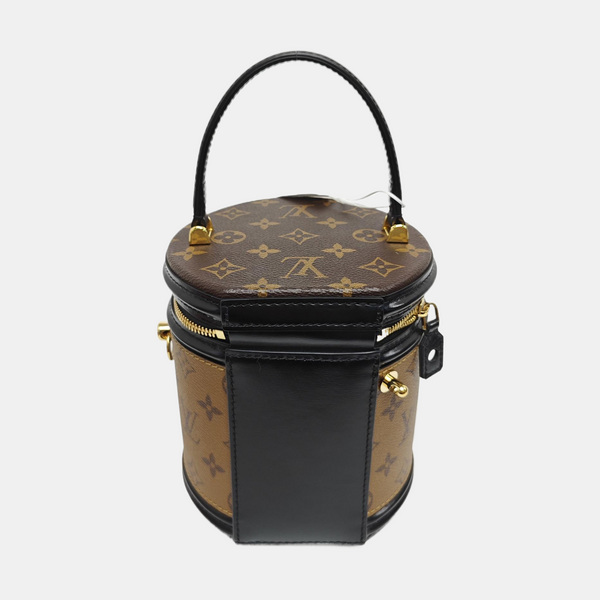 CANNES PM Monogram Coated Canvas Brown