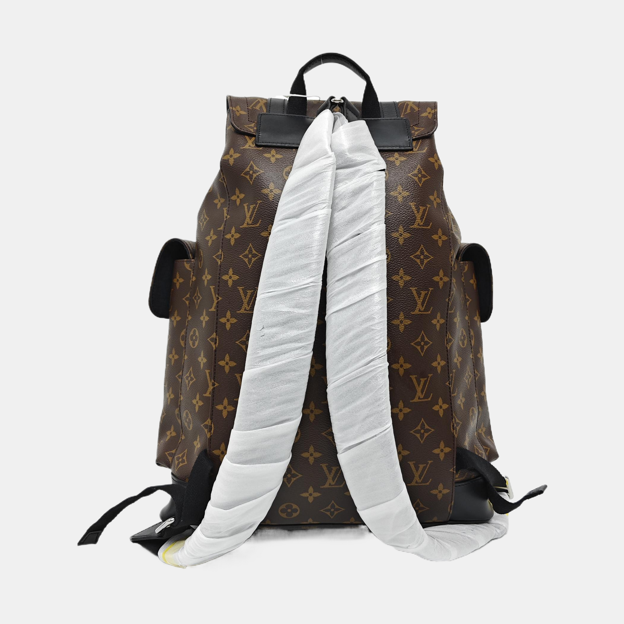 CHRISTOPHER MM Monogram Coated Canvas Brown