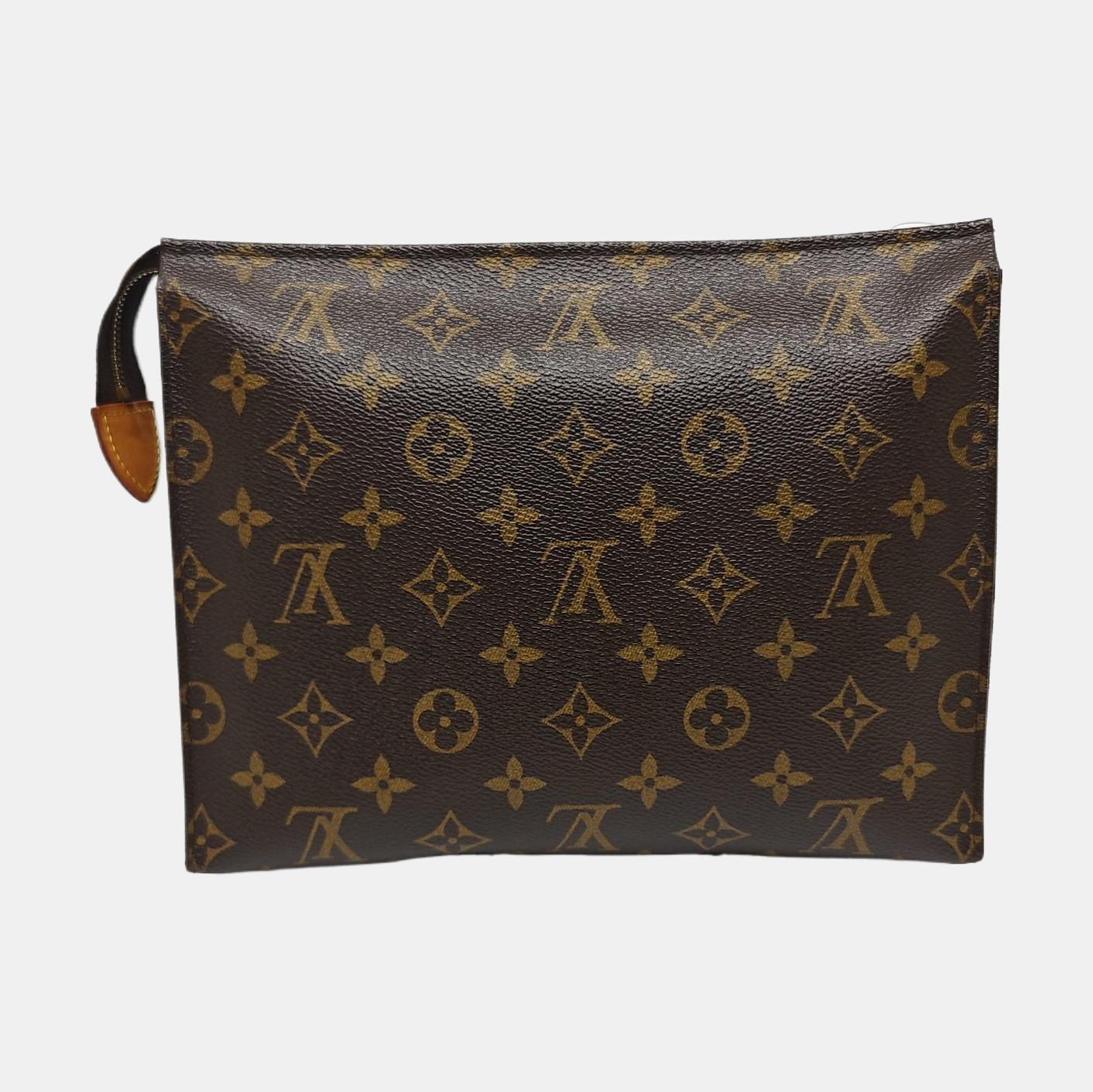 TOILET POCKET 26 Monogram Coated Canvas Brown