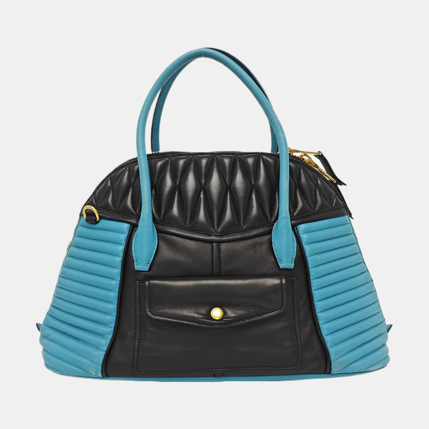 Lambskin Tote Bag Multicolor