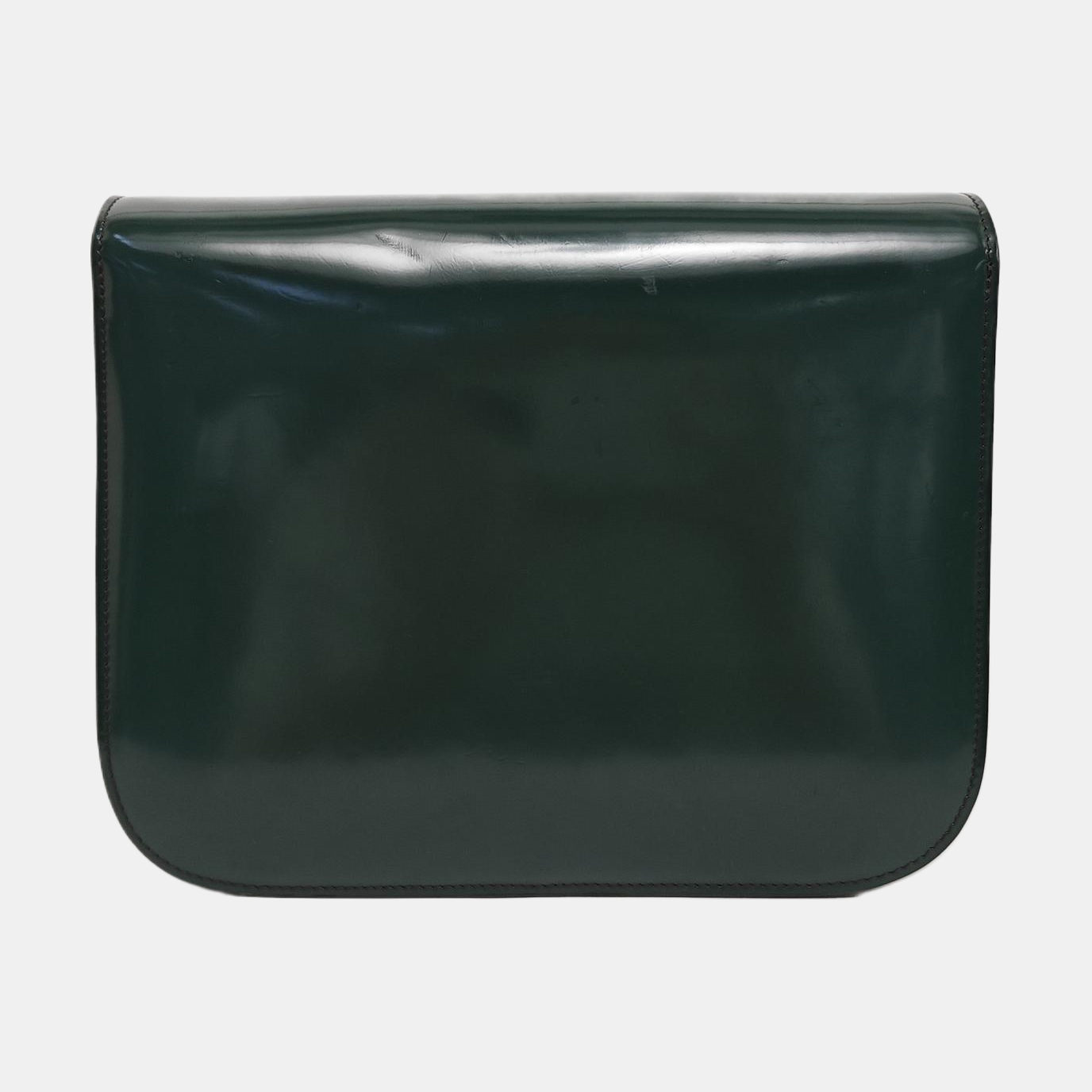 CLASSIC BOX Piel de ternera mediana Verde