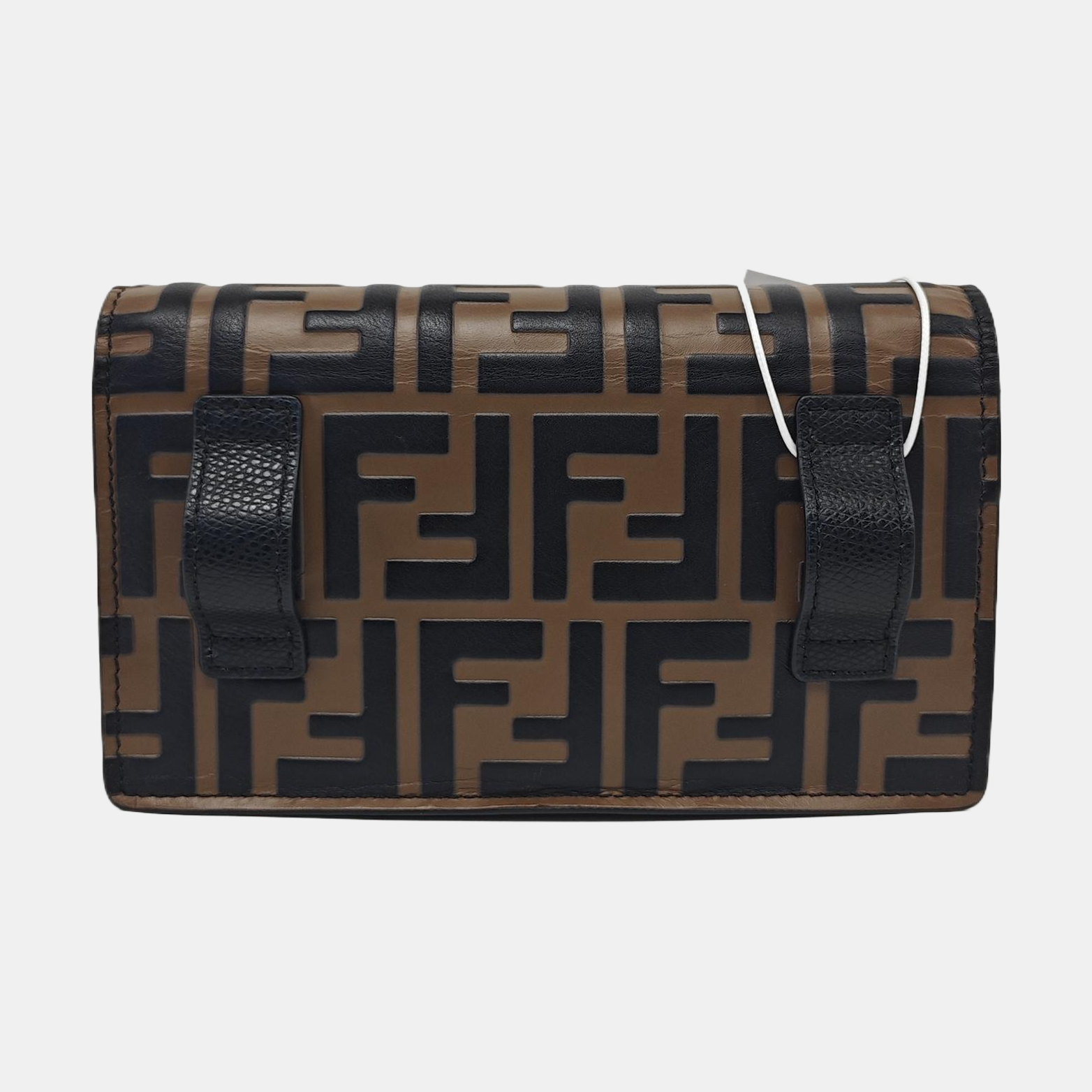Double Micro Calfskin Black