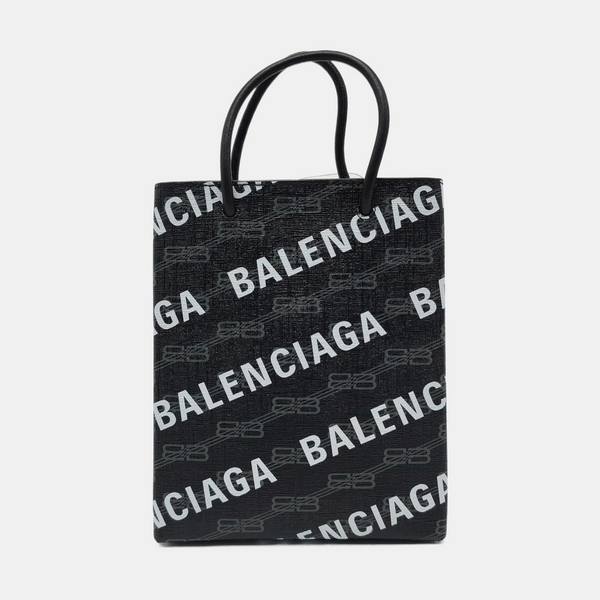 MONOGRAM Large Coated Canvas Black