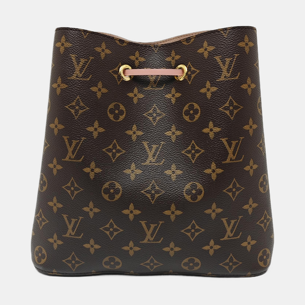 NÉONOÉ MM Monogram Coated Canvas Brown